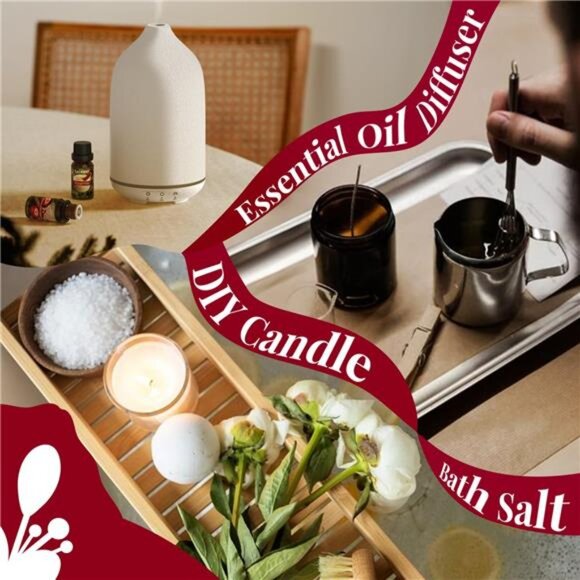 Christmas Fragrance Oils Set - Essential Oils for Diffuser, Soap, Candle - Picture 7 of 8